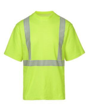 MAX412 Class 2 Safety Green Cotton Rich T-Shirt