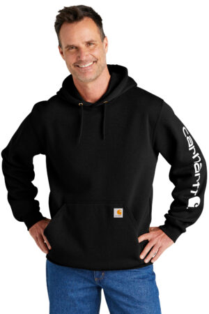 CTK288 Carhartt® Midweight Hooded Logo Sweatshirt