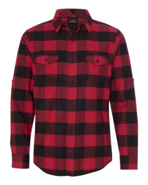 Burnside - Yarn-Dyed Long Sleeve Flannel Shirt - 8210